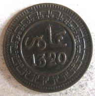 Maroc. 1 Mouzouna (Mazouna) AH 1320 Birmingham , Frappe Médaille . Superbe - Morocco