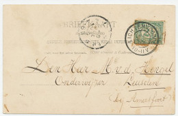 Lichtenvoorde 1903 - Gefrankeerd Met Briefkaart Uitknipsel - Postwaardestukken