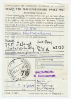 Groningen 1976 - Bewijs Van Terpostbezorging - Non Classés