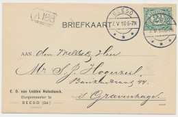 Briefkaart Beesd 1910 - Burgemeester - Non Classés