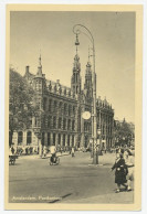 Prentbriefkaart Postkantoor Amsterdam 1956 - Other & Unclassified