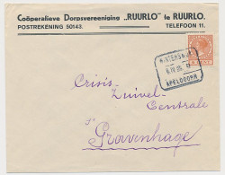 Envelop Ruurlo 1935 - Cooperatieve Dorpsvereniging - Non Classés
