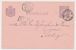 Kleinrondstempel Woudrichem 1894 - Non Classés