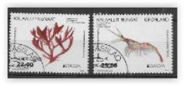 Groënland 2024, Série Oblitérée Europa Fonds Marins - Used Stamps