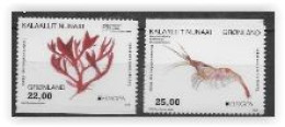 Groënland 2024, Série Neuve Adhésive Europa Fonds Marins - Unused Stamps