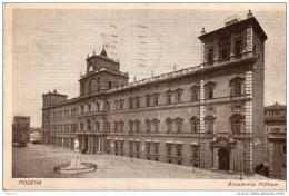 1924  CARTOLINA CON ANNULLO MODENA - ACCADEMIA MILITARE - Modena