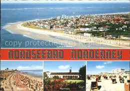 71536165 Norderney Nordseebad Fliegeraufnahme Nordbad Kurhaus Strand Norderney - Norderney