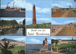 71536164 Norderney Nordseebad Ausflugsschiff Leuchtturm Strandpartien Schwimmbad - Norderney
