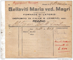 1920 PESSANO -  FORNACE DI LATERIZI - Italien