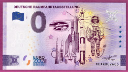 0-Euro XEXQ 01 2023 DEUTSCHE RAUMFAHRTAUSSTELLUNG - RAUTENKRANZ - Private Proofs / Unofficial