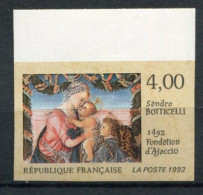 France - Non Dentelé - Y&T 2754a - 1992 - Sandro Botticelli - Fondation D'Ajaccio - 1991-2000