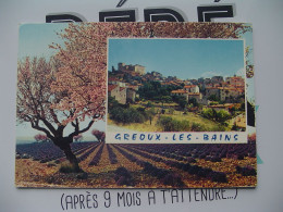 D 04 - Greoux Les Bains - Gréoux-les-Bains