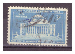 USA - 1954 - Bicentenario Della Fondazione Dell' Università Di Columbia - Oblitérés