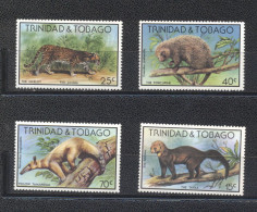 Trinité & Tobago 1978- Nature Protection Set (4v) - Trinité & Tobago (1962-...)