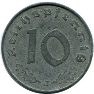 10 REICHSPFENNIG 1941 J DEUTSCHLAND Münze GERMANY #DB957.D.A - 10 Reichspfennig
