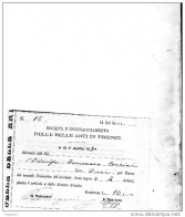 1890 FIRENZE -  SOCIETA' D'NCORAGGIAMENTO DELLE BELLE ARTI IN FIRENZE - Italien