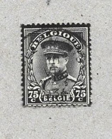 Belgie Belgique Koning Roi Albert Cachet 1934 Timbre Htje - Used Stamps