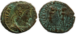 CONSTANS MINTED IN ROME ITALY FOUND IN IHNASYAH HOARD EGYPT #ANC11525.14.E.A - The Christian Empire (307 AD To 363 AD)