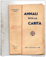 1939 ANNALI DELLA CARITÀ - Religion