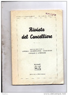 1976 RIVISTA DEL CANCELLIERE - Rechten En Economie