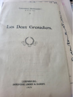 PATRIOTIQUE /LES DEUX GRENADIERS - Partitions Musicales Anciennes