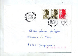 Lettre Cachet Sorgues - Manual Postmarks