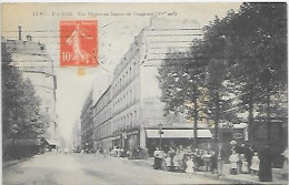 CPA Paris  Rue Blomet Au Square Vaugirard - District 15