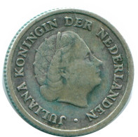 1/10 GULDEN 1956 NIEDERLÄNDISCHE ANTILLEN SILBER Koloniale Münze #NL12115.3.D.A - Nederlandse Antillen