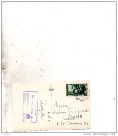 1951 CARTOLINA CON ANNULLO RIFUGIO ALBERGO PASSO DI SELLA - 1946-60: Poststempel