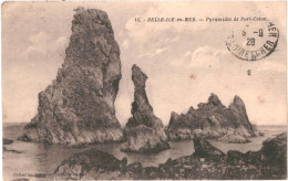CPA Carte Postale France  Belle Ile En Mer Pyramide De Port Coton 1928VM81603 - Belle Ile En Mer