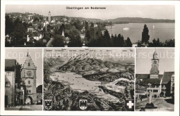 71535745 Ueberlingen Bodensee Panorama Franziskanerkloster Panoramakarte Hofstat - Ueberlingen