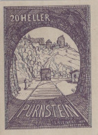 20 HELLER 1920 Stadt PÜRNSTEIN Niedrigeren Österreich Notgeld Banknote #PE516 - [11] Emisiones Locales
