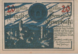 20 HELLER 1920 Stadt PEUERBACH Oberösterreich Österreich Notgeld Banknote #PI253 - [11] Emissions Locales