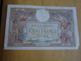 FRANCE 100 Francs 8/10/1936 Bc - 100 F 1908-1939 ''Luc Olivier Merson''