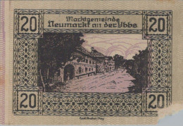 20 HELLER 1920 Stadt NEUMARKT AN DER YBBS Niedrigeren Österreich #PE454 - [11] Emissions Locales