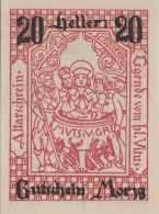 20 HELLER 1920 Stadt MORZG Salzburg Österreich Notgeld Banknote #PD834 - [11] Emissions Locales