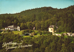 Delcampe - GOLLING, SALZBURG, ARCHITECTURE, CHURCH, TUNNEL, AUSTRIA, POSTCARD - Golling
