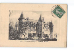 TOULON SUR ARROUX - Château De Martenay - Très Bon état - Sonstige & Ohne Zuordnung