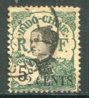 INDOCHINE- Y&T N°75- Oblitéré - Used Stamps