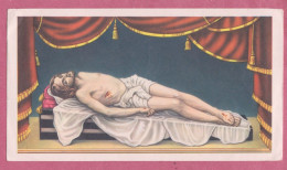 Santino, Holy Card- Gesù Morto, Image Of Dead Jesus- Con Approvazione Ecclesiastica- Ed. GMi N° 201- Dim. 105x 58mm - Devotion Images