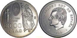 1379 ESPAÑA 1999 2000 PESETAS 1999 XACOBEO - 10 Céntimos