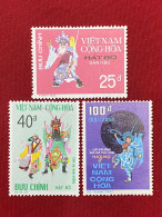 Stamps Vietnam South (Traditional Theatre - 23/2/1975 ) -GOOD Stamps- 1set/3pcs - Vietnam