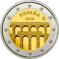 1813 ESPAÑA 2016 2 EUROS 2016 ACUEDUCTO SEGOVIA - 10 Centimos