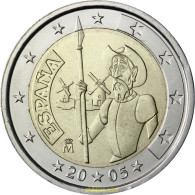 1898 ESPAÑA 2005 2 EUROS 2005 QUIJOTE - 10 Centimos