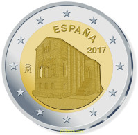 1945 ESPAÑA 2017 2 EUROS 2017 IGLESIA DE SANTA MARÍA DEL NARANCO. OVIEDO - 10 Centimos