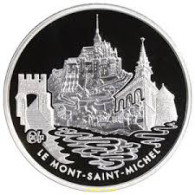 1996 FRANCIA 2002 FRANCE 1.50 EURO 2002 MONUMENTS MONT SAINT MICHEL SILVER 1 1/2 - Autres & Non Classés