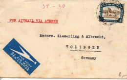 AFRIQUE DU SUD 1934 - Lettres & Documents