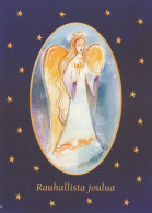 ANGELO Buon Anno Natale Vintage Cartolina CPSM #PAH565.A - Angels
