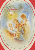ANGEL CHRISTMAS Holidays Vintage Postcard CPSM #PAH369.A - Angels