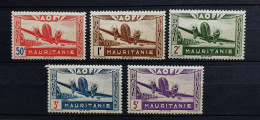 06 - 24 - Mauritanie - PA N°10 à 14 **  - MNH - Unused Stamps